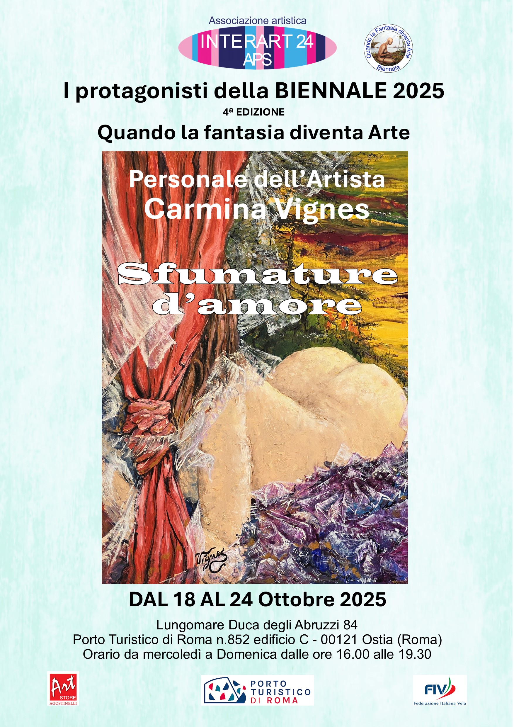 Mostra personale Carmine Vignes